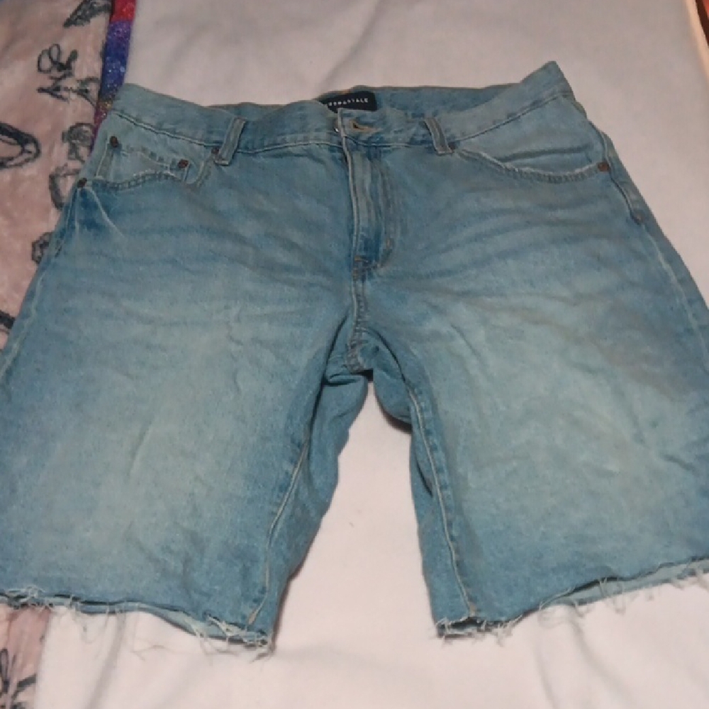 Blue Denim Jorts